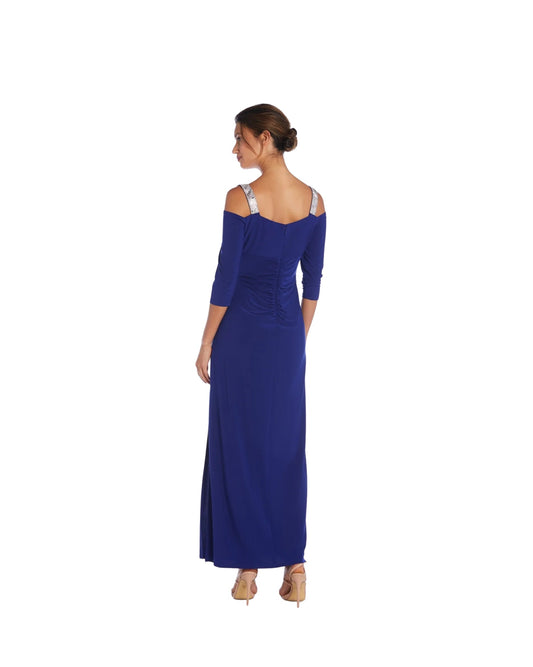 R & M RICHARDS Women Rhinestone Straps Dress