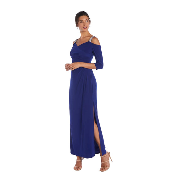 R & M RICHARDS Women Rhinestone Straps Dress