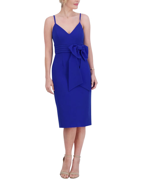ELIZA J Women Bow-Trim MIDI Dress
