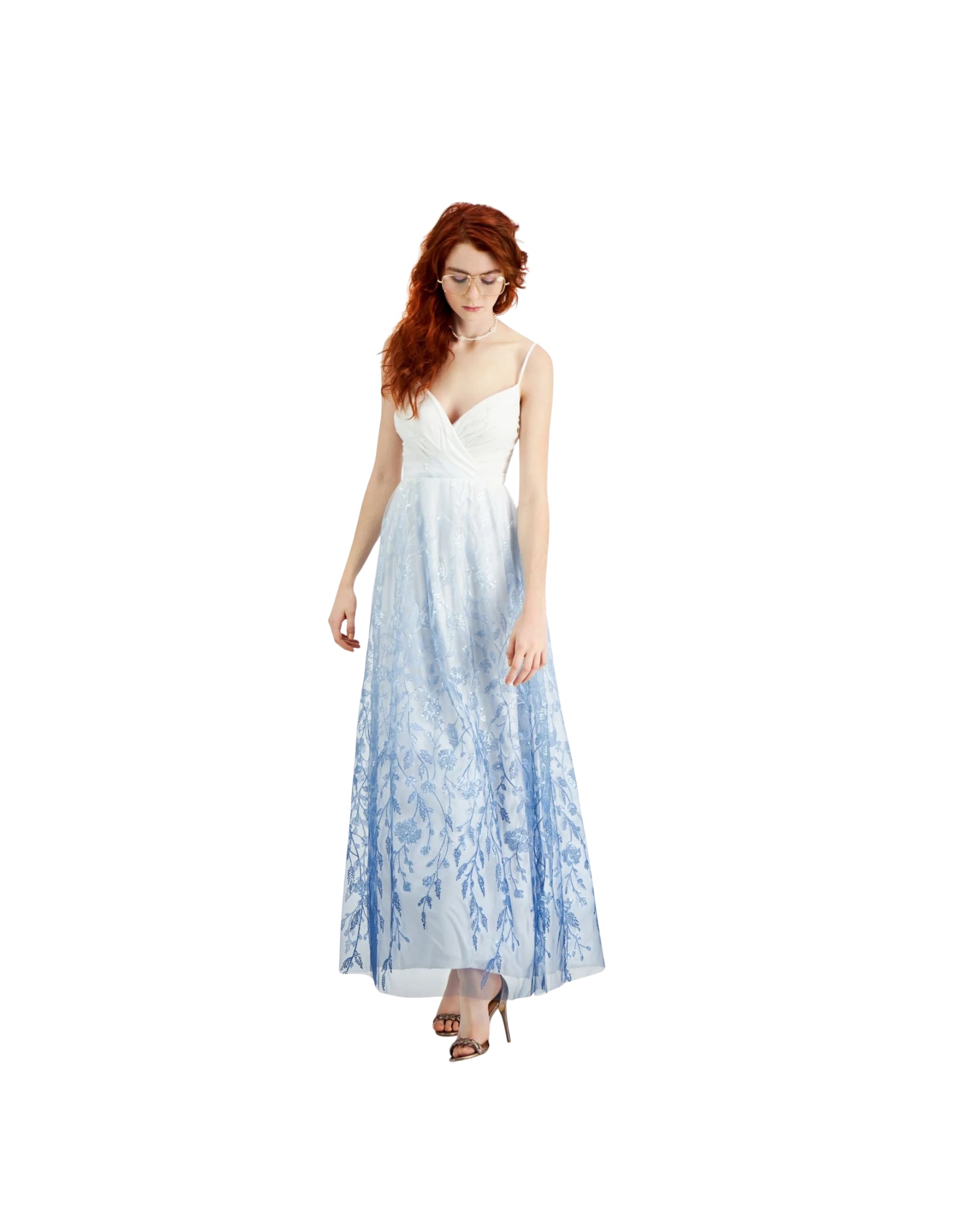 TRIXXI Women Flutter Sequined Dress