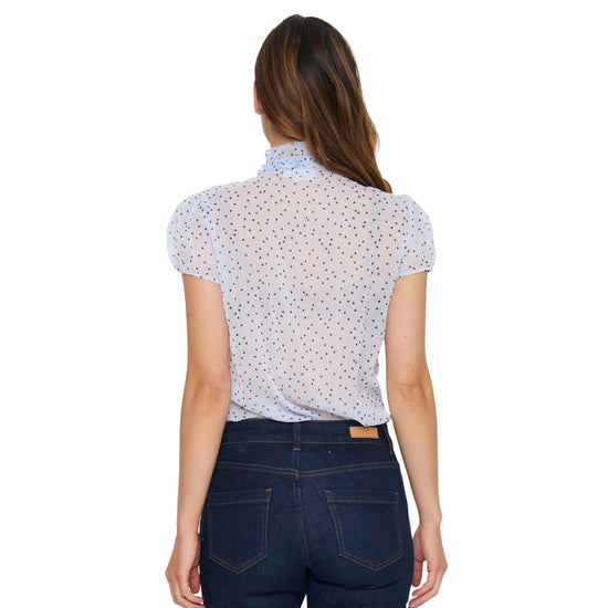 SAINT TROPEZ LILJA Crinkle Shirt