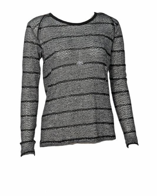 LNA Women Lace Trim T-Shirt