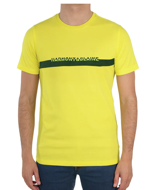 HARMONT & BLAINE Men Logo Sign T-Shirt