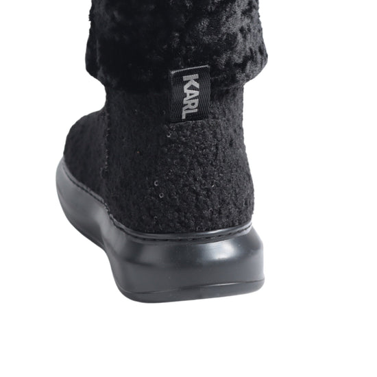 KARL LAGERFELD Women Sherpa Squin Boot