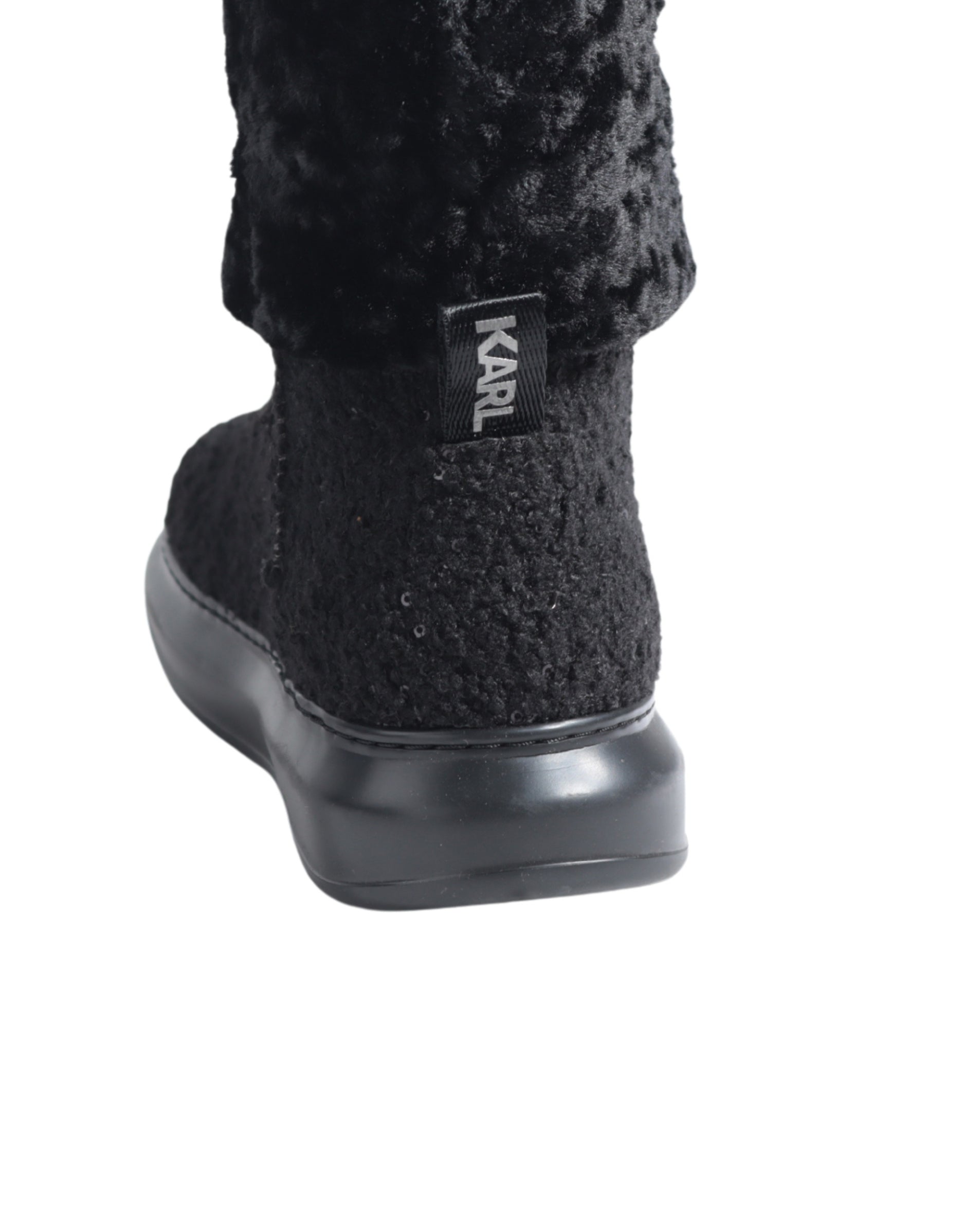 KARL LAGERFELD Women Sherpa Squin Boot
