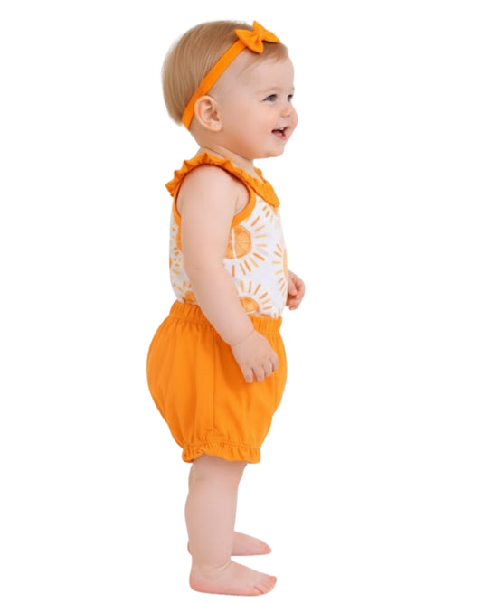 OKIE DOKIE Baby Girls Soft Casual Set 2 Pcs