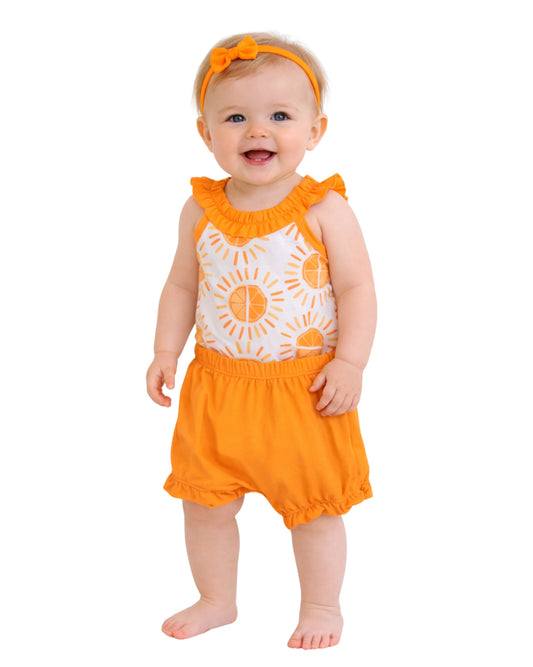 OKIE DOKIE Baby Girls Soft Casual Set 2 Pcs