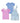 VIGOSS Girls Denim Shortall Set 3 Pcs