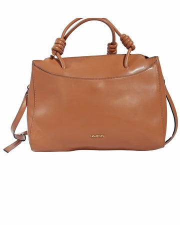 HALSTON Women Leather Handbag