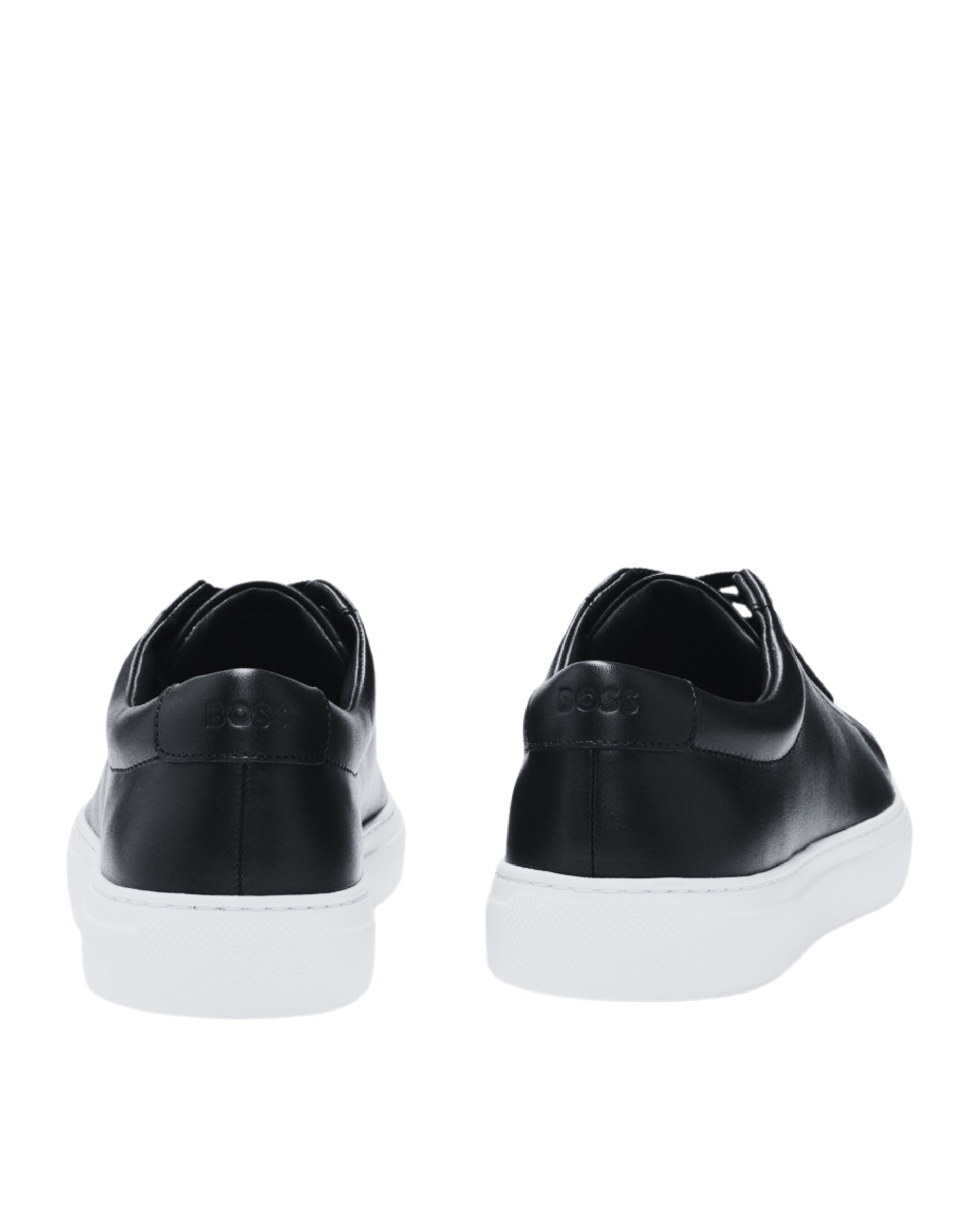 BOSS Men Leather Trainers Sneaker