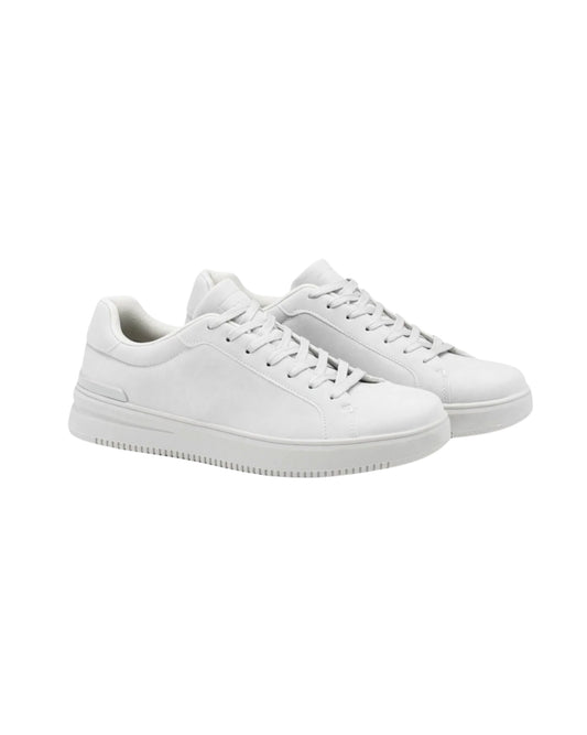 BOSS Men Leather Trainers With Rubber Sneaker