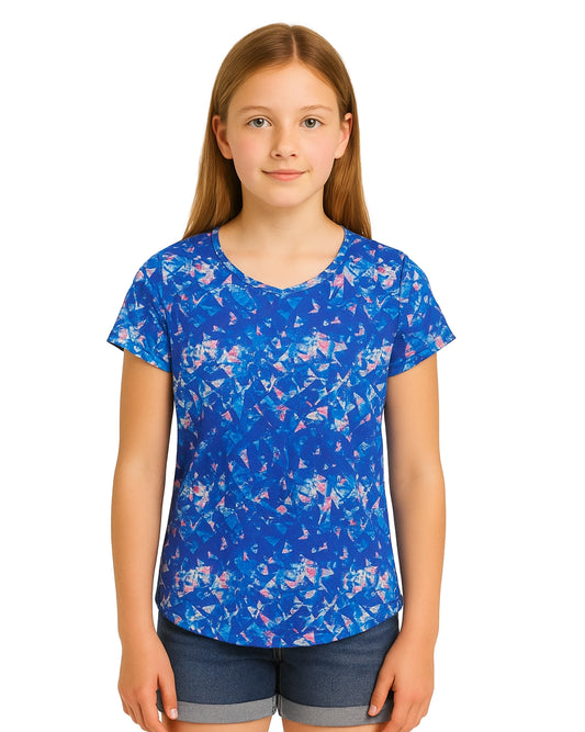 SO Girls Strappy Cutout Back T-Shirt