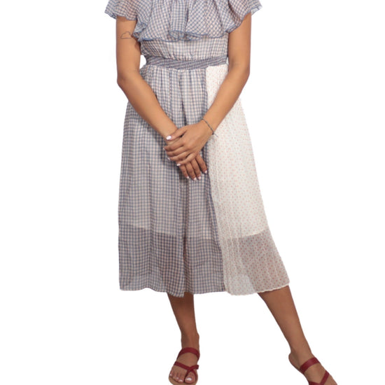 Vero Moda Women Stripe Ruffle Dress