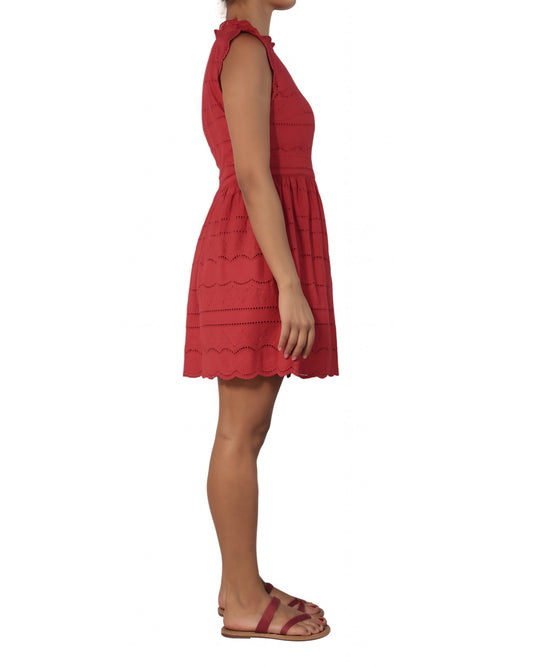 ONLY Women Scalloped Edges Dress