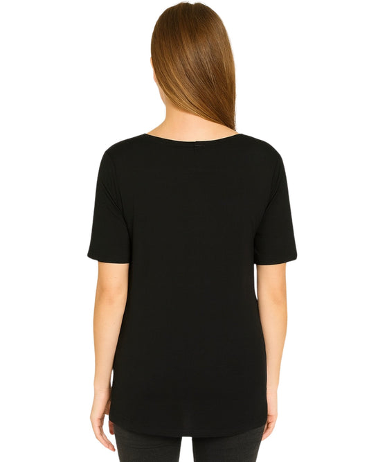 SELECTED Women Side Zipper T-Shirt