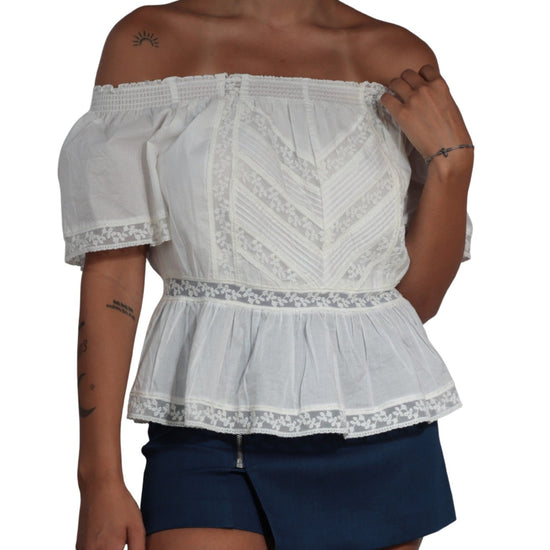 ONLY Women Stretchy Off Shoulder Top
