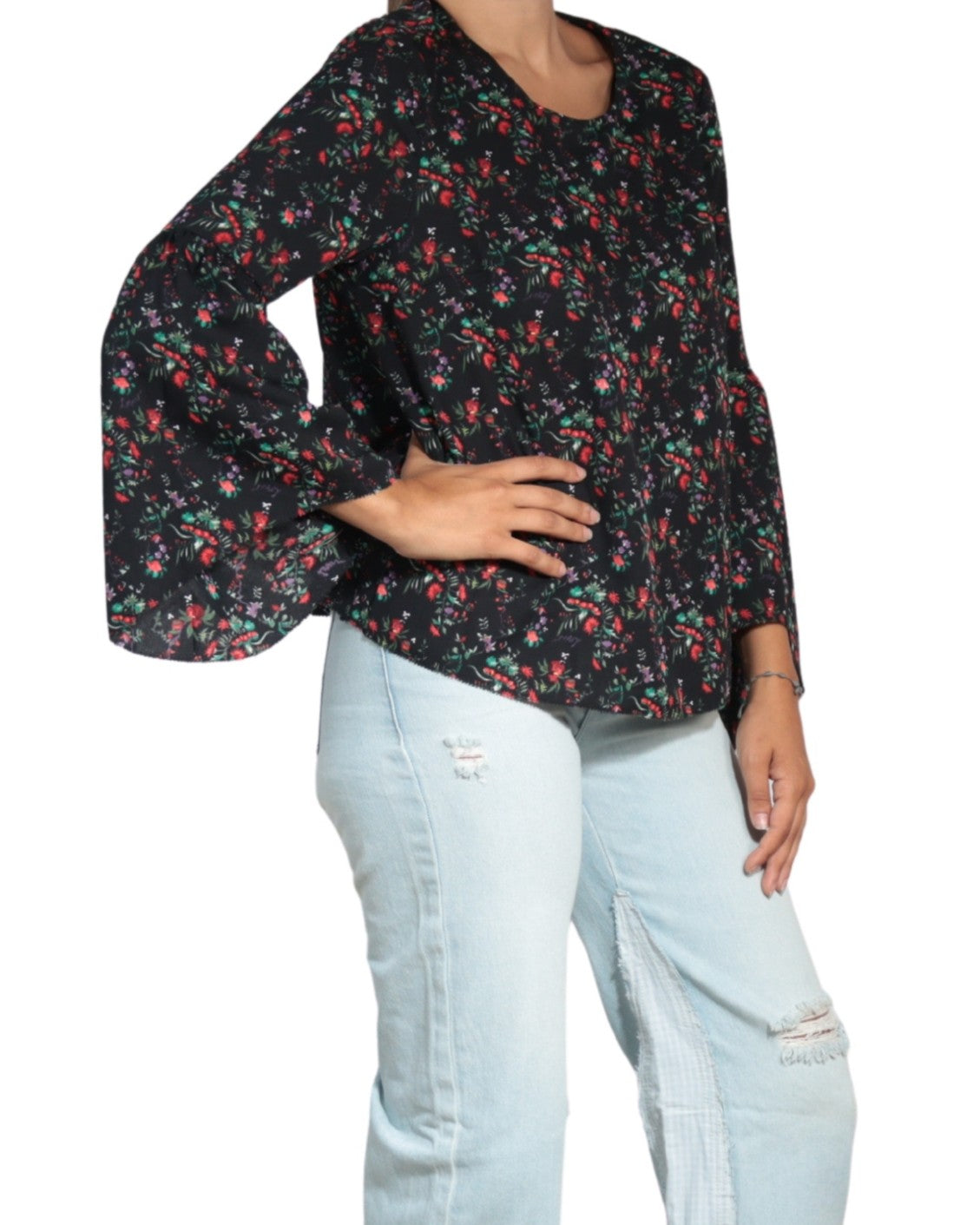 ONLY Women Floral Relaxy Shirt