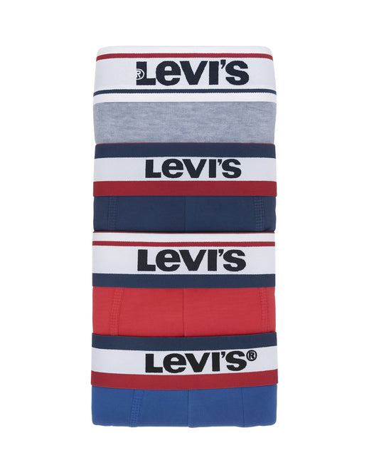 LEVI'S Men Soft Touch Luxe Boxers Trend Collection 4 Pack