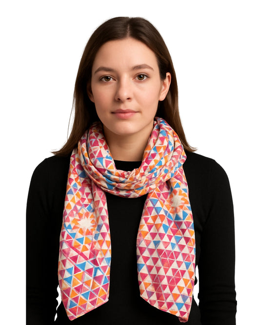 Women Triangle Soft Scarf
