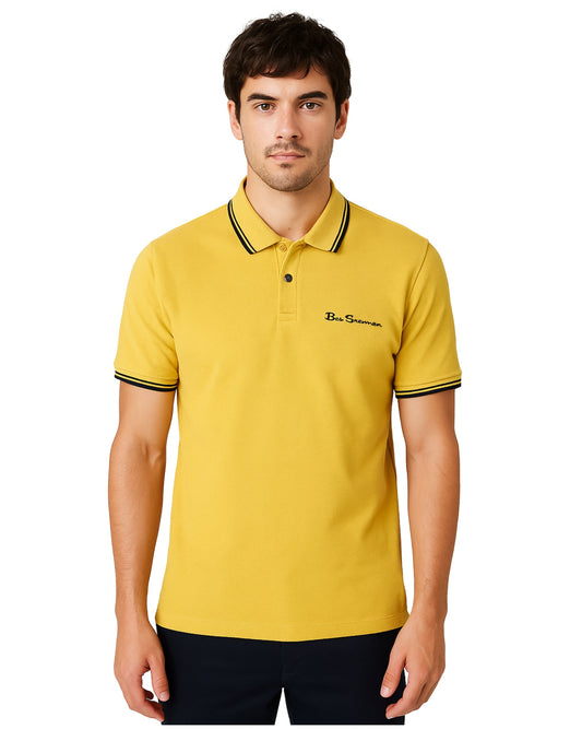 BEN SHERMAN Men Casual Polo T-Shirt