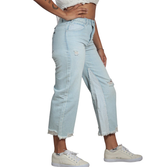 Only Women Ripped Capri Jeans