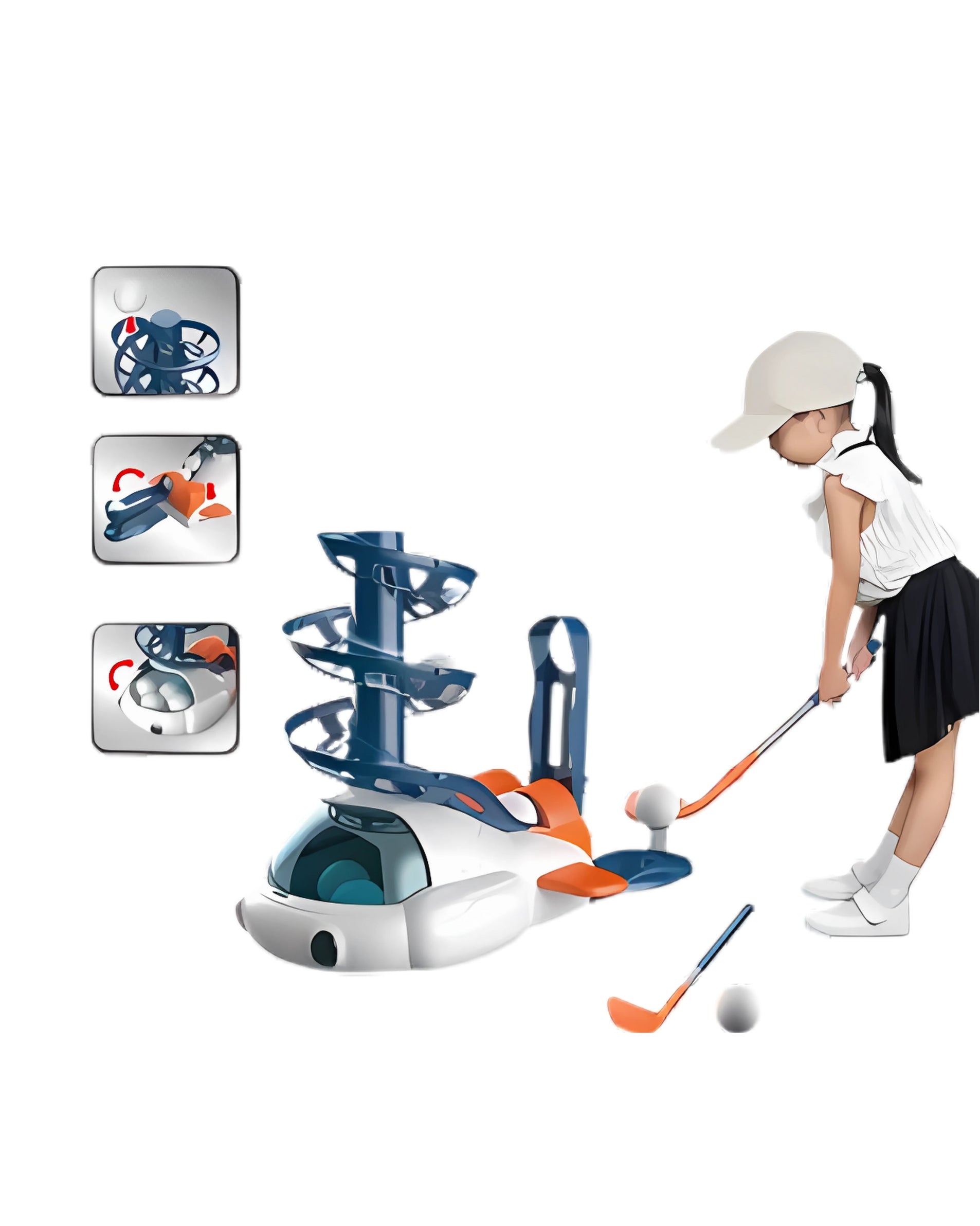 SPORTS MOTION Kids Golf Serve Machine
