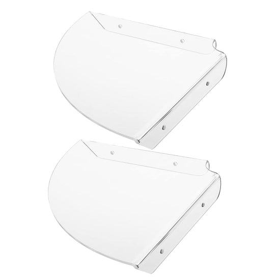 CORNER ARCYLIC Bathroom Shelf 2 Sets