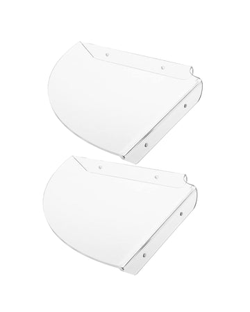CORNER ARCYLIC Bathroom Shelf 2 Sets