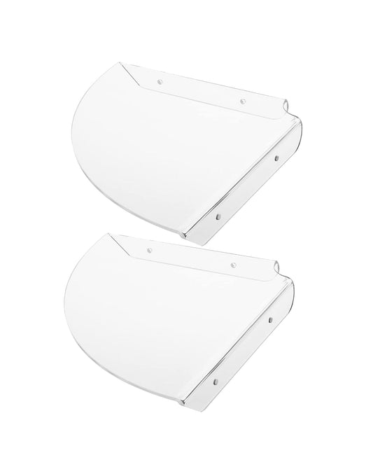 CORNER ARCYLIC Bathroom Shelf 2 Sets