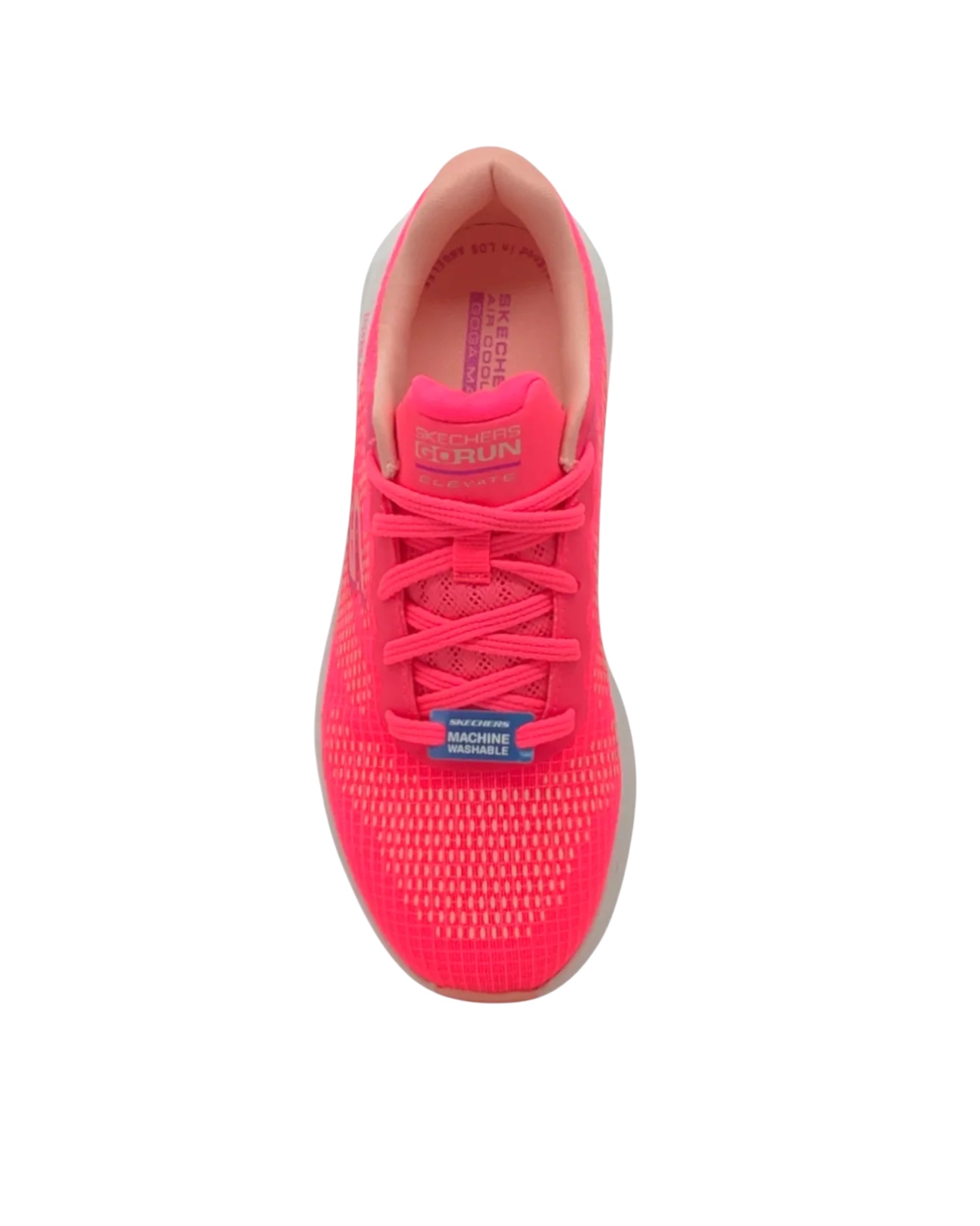 SKECHERS Women Go Run Elevate Coral Sneaker