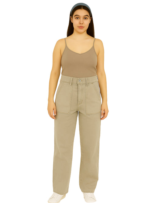 AMERICAN EAGLE Women Super High Rise Cargo