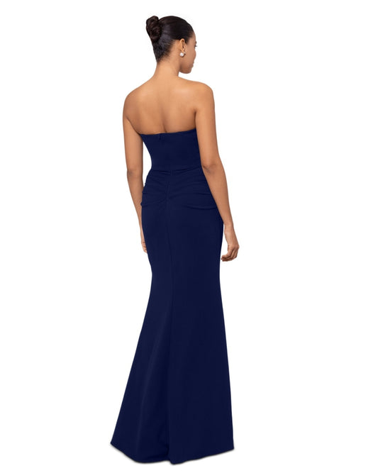XSCAPE Women Crepe Gown Dress
