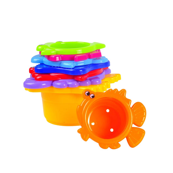 MOO TOYS 8 Stacking Cups
