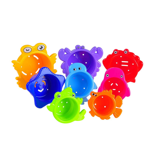 MOO TOYS 8 Stacking Cups
