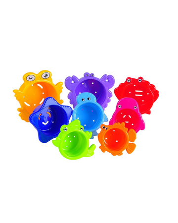 MOO TOYS 8 Stacking Cups