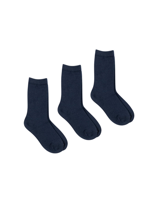 WONDER NATION Boys 3 Pair Socks