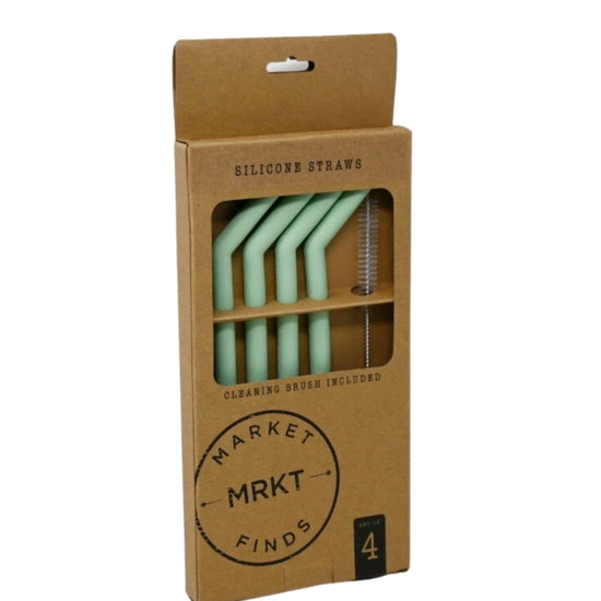 MARKET FINDS Stainless Steel Straw 4 Pcs