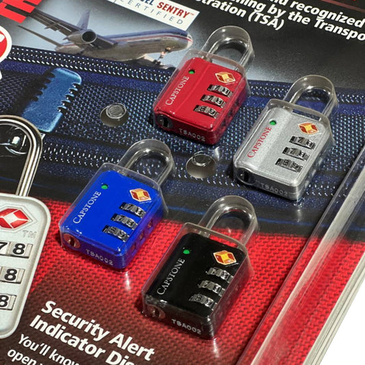 TRAVEL SENTRY Baggage 4 Pcs Lock