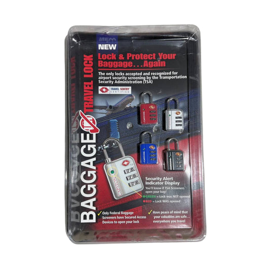 TRAVEL SENTRY Baggage 4 Pcs Lock
