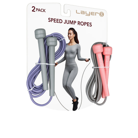 LAYER 8 Speed Ropes 2 Packs
