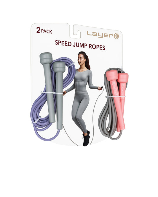 LAYER 8 Speed Ropes 2 Packs