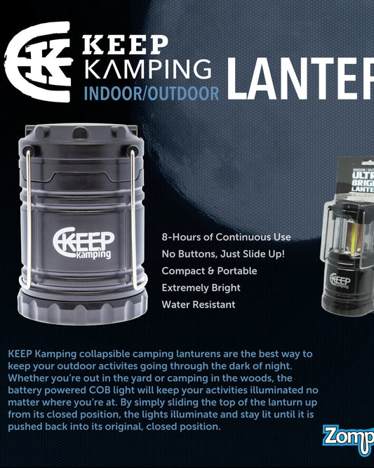 KEEP KAMPING Ultra Bright Lantern