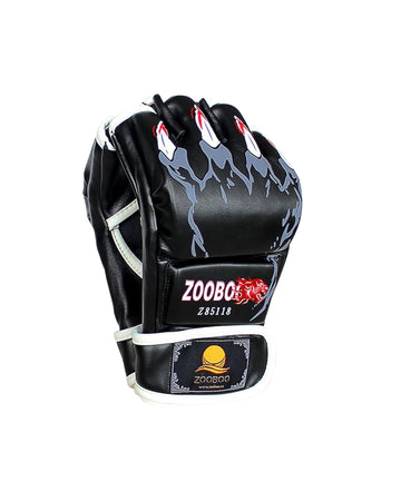 ZOOBO Half Finger Boxing Fight Gloves