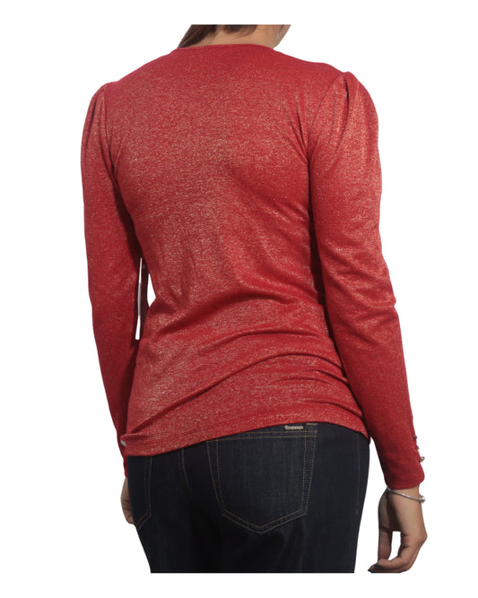 LIZ CLAIBORNE Women Gliter T-Shirt