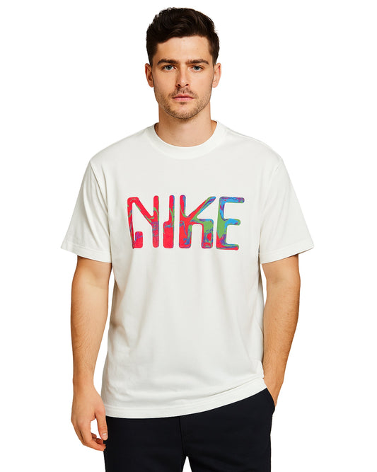 NIKE Men Short Sleeve Designed T-Shirt