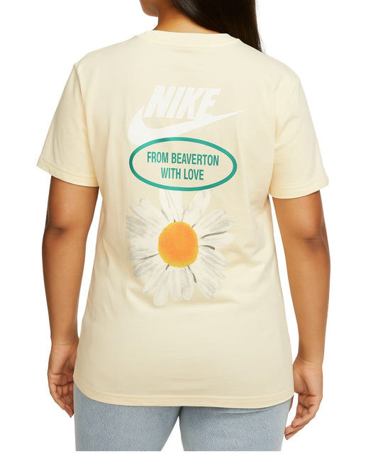 NIKE Women Short Sleeve Casual T-Shirt