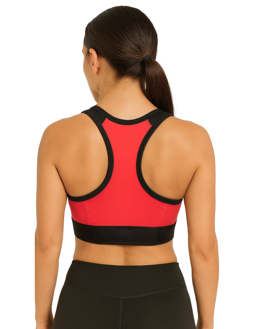 NIKE Women Colorbloked Sleeveless Sport Bra