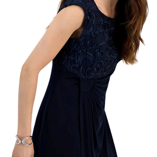 CONNECTED APPAREL Women Matte Stretch Dress