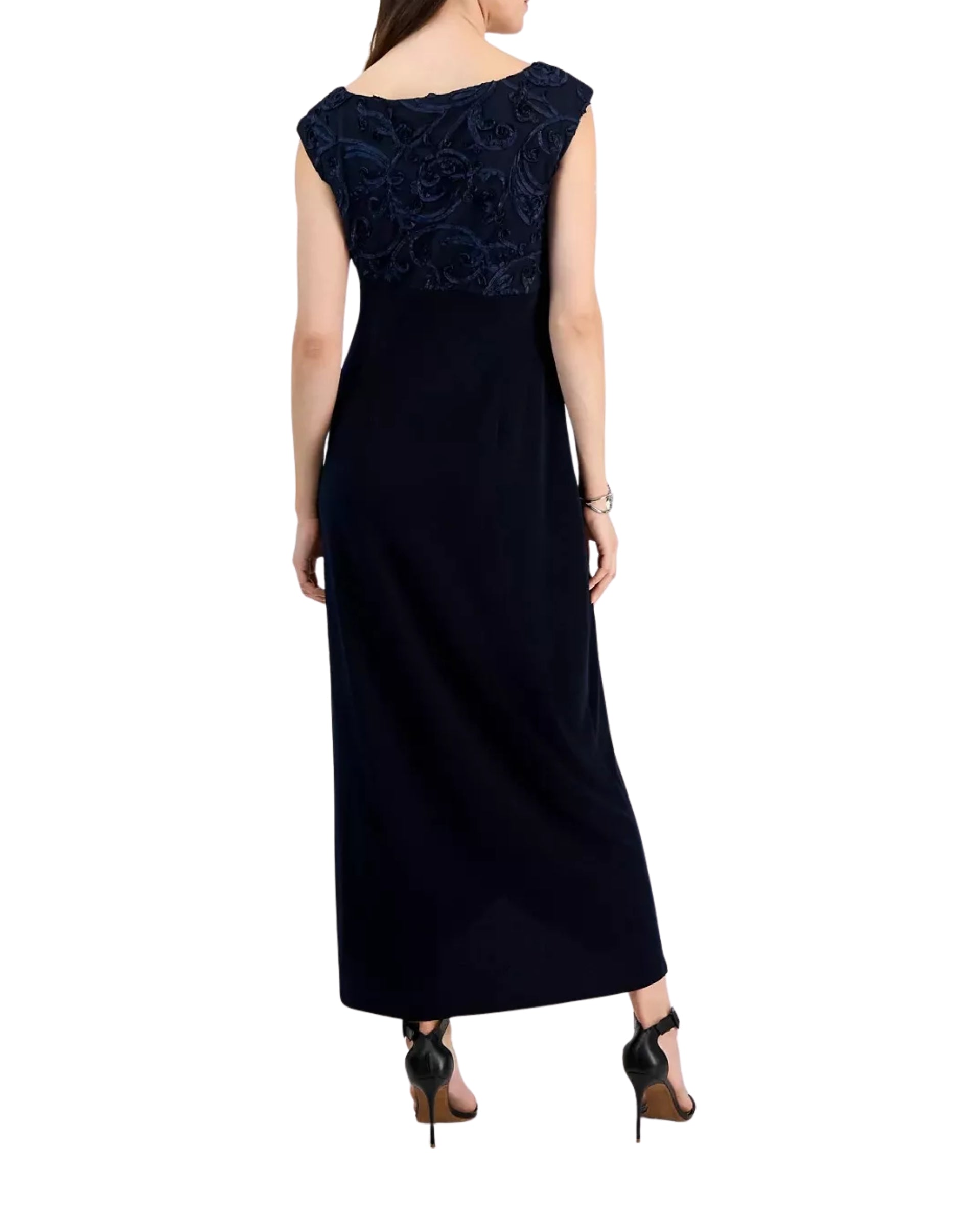 CONNECTED APPAREL Women Matte Stretch Dress