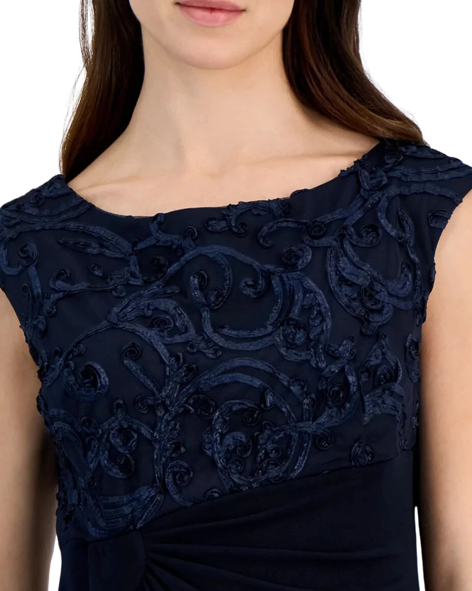 CONNECTED APPAREL Women Matte Stretch Dress